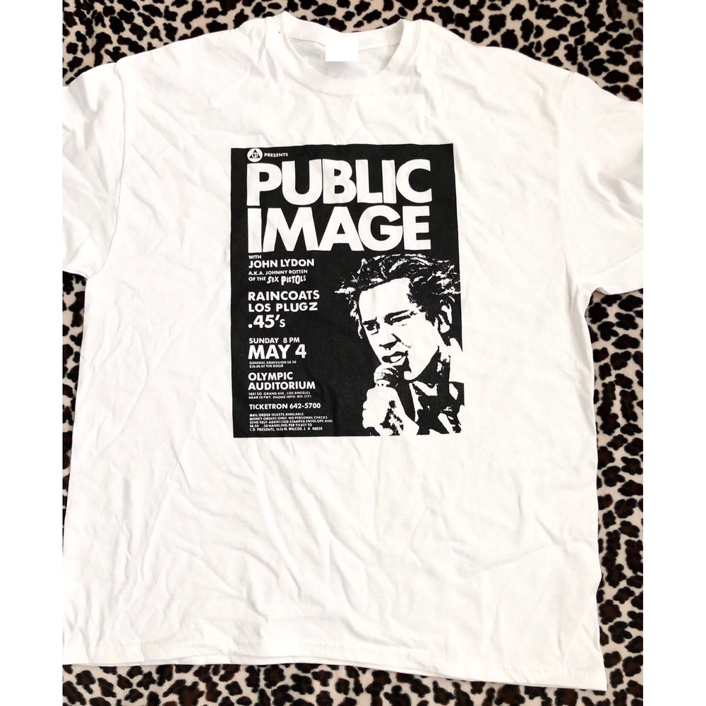 Public Image Flyer Tee